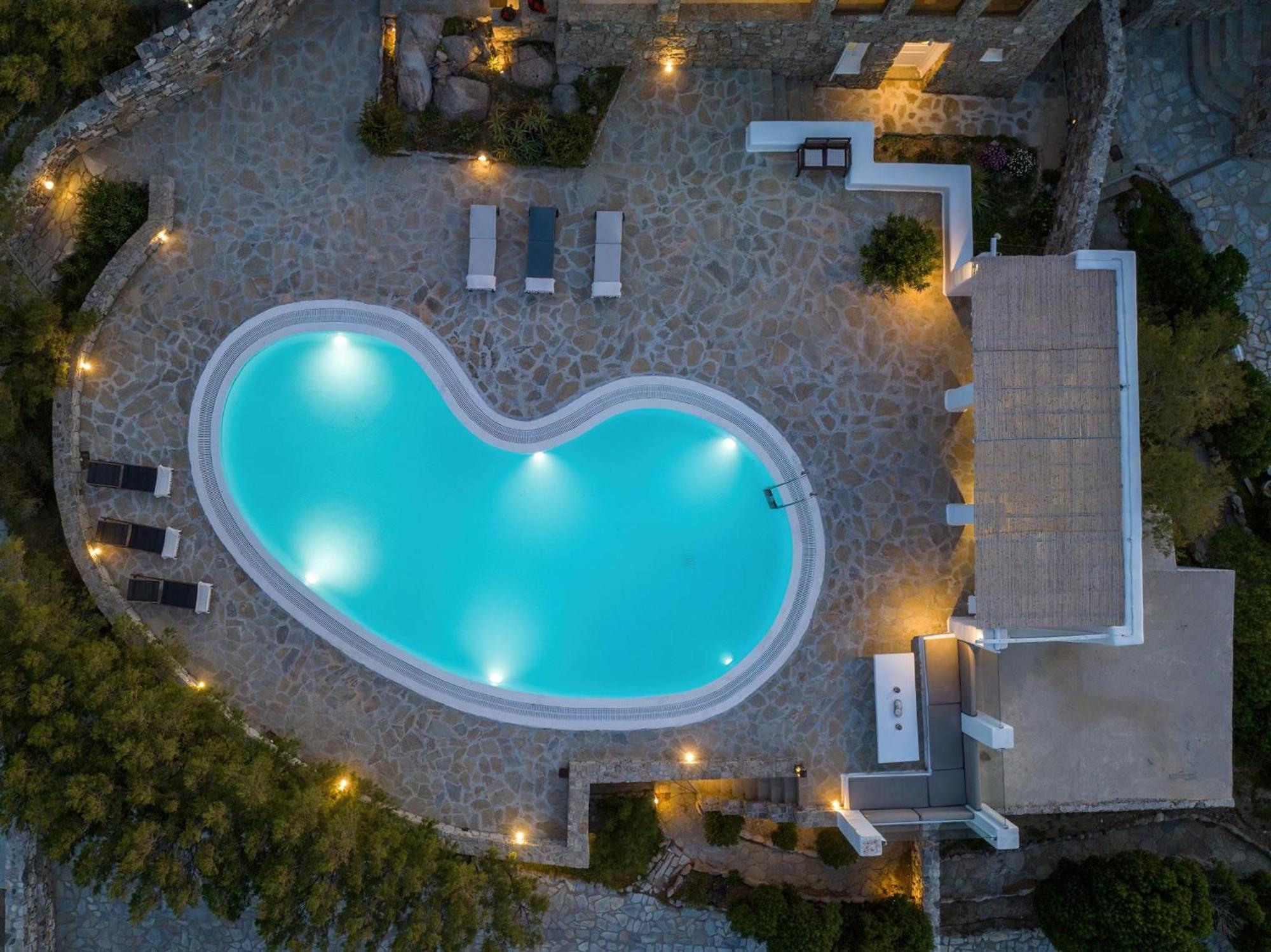 Villa Zanetti Mykonos Agios Ioannis Diakoftis 外观 照片